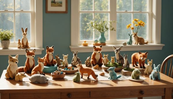 Figurines animales pour le jeu symbolique