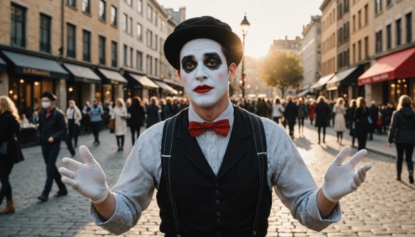 Le mime est un excellent moyen de s'exprimer